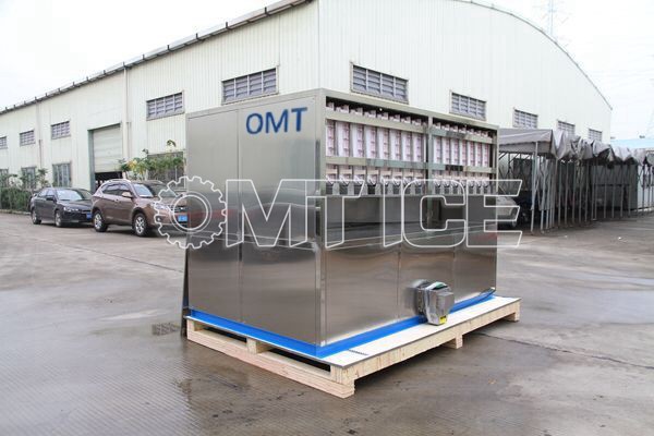 Commercial 4ton Large Cube Ice Machine Beverage Industry Big Ice Cube Maker