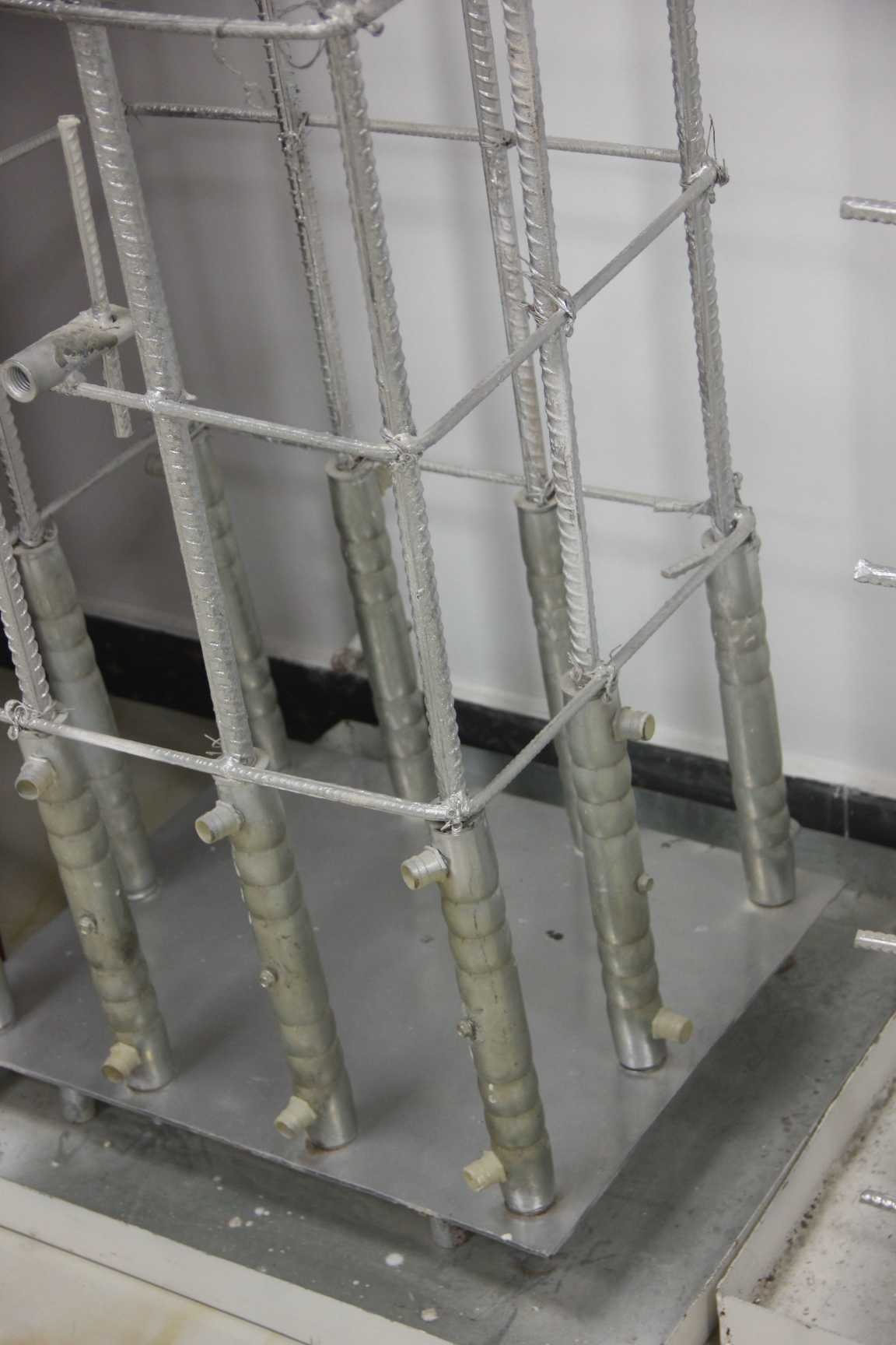 Construction Industry Steel Rebar Coupler Grouting Connection Half Grout