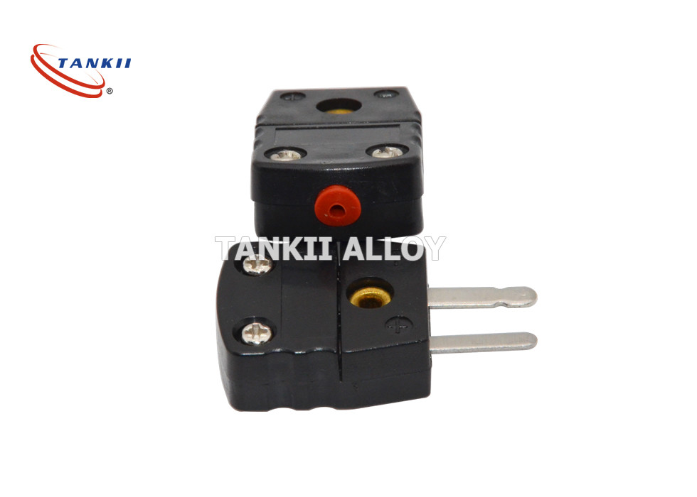 Mini J Type Thermocouple Wire Connector Male Female 10A