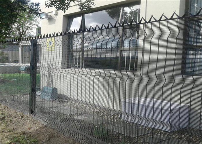 High Security Prison Anti -Cut Wire Fencing Panels Anti-Climb Security Resisdential Fence
