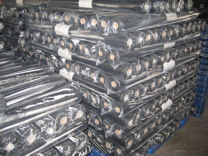 High Tensile Strength PP Woven Geotextile 200g 300g 400g 500g For Road Construction