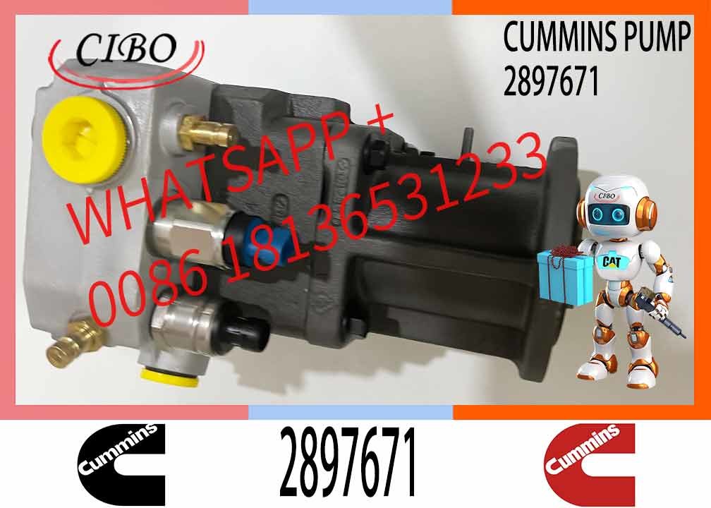 Hot Neutral Genuine Engine Part Qsk60 Fuel Pump Fuel Injector Pump 4307244 2897671