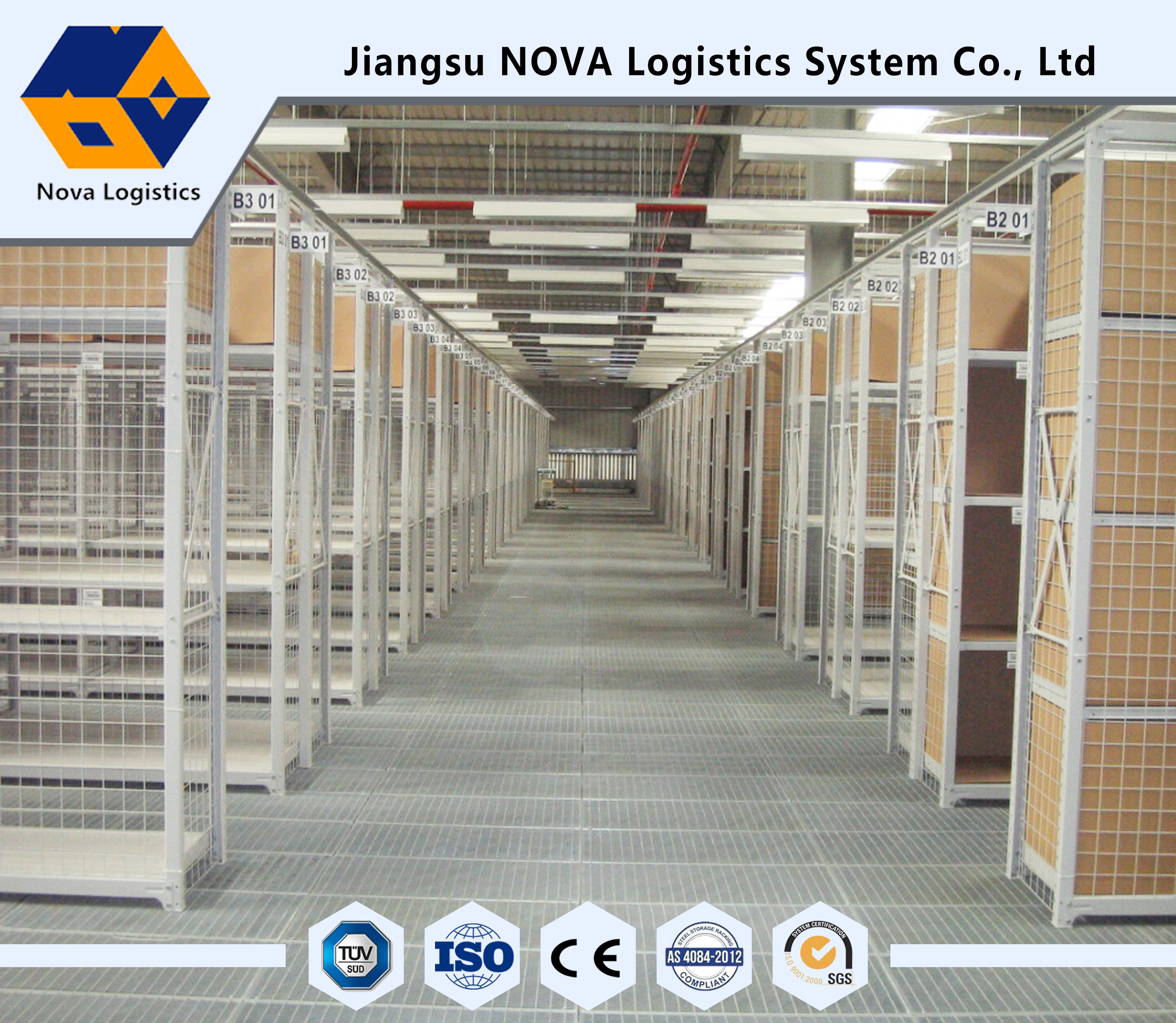 NOVA Durable Logistics Equipment of 2018 With High Space Utilization