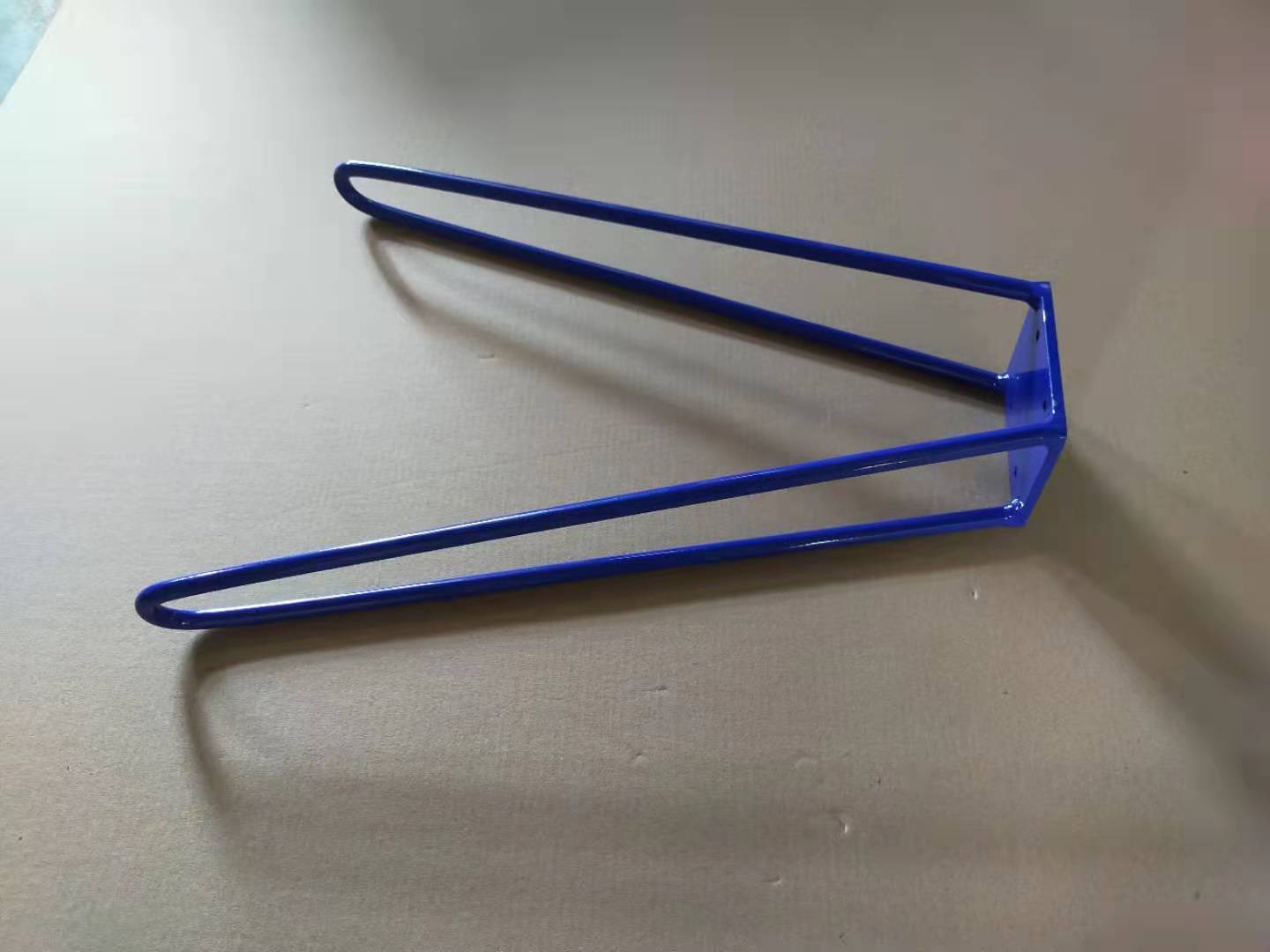 17 Inch Set of 2 Skateboard Hairpin Legs Solid Iron Table Legs for Modern Simple Style