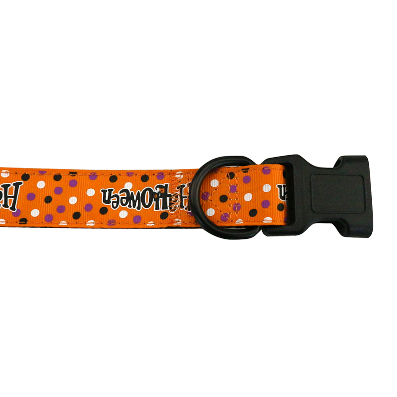 Reflective Design Personalized Pet Collars Flame Retardant Luxury Dog Collars