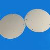 Buy cheap Round Alumina Ceramic Plate Industrial High Alumina Substrate from wholesalers