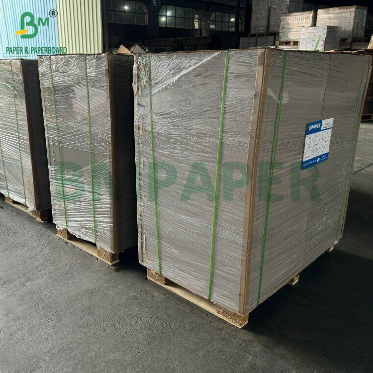 450gsm 500gsm C1S Duplex Board Grey Back For Toothpaste Box 800 x1000 mm