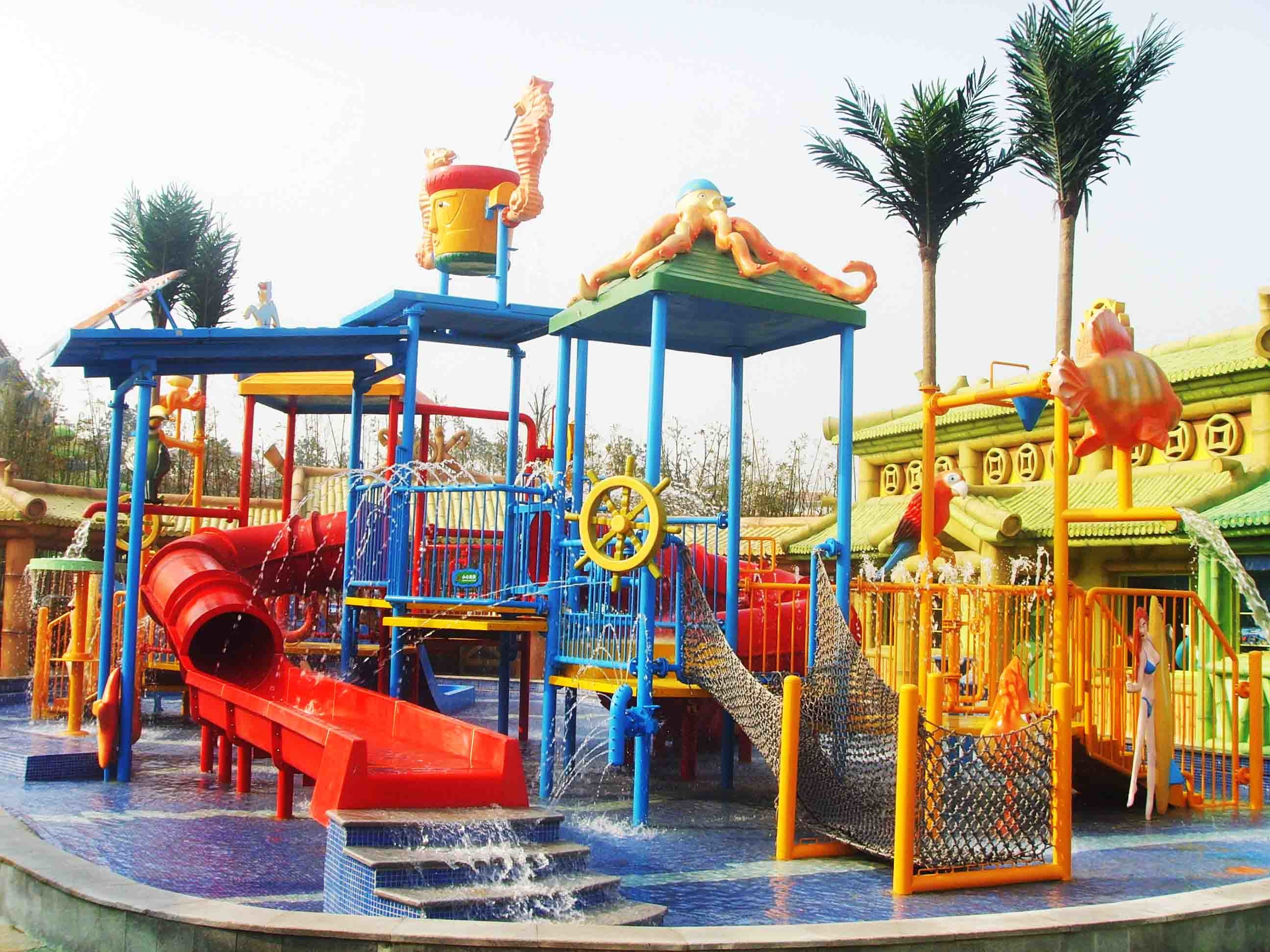 6.5 M Kids Water House / Water Playground Equipment for Swimming Pool