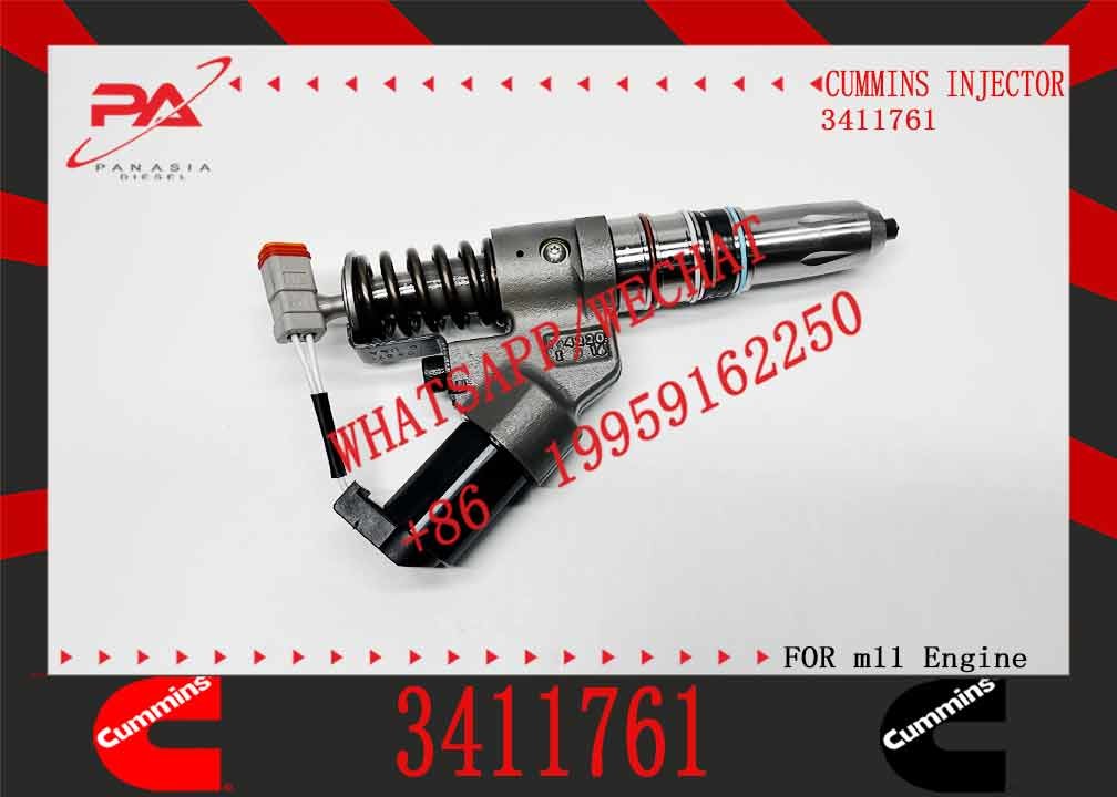 Construction Machinery PartsFuel Injector For M11 Diesel 3411761 4307547 4928171 3411753 For CUMMINS Diesel Engine