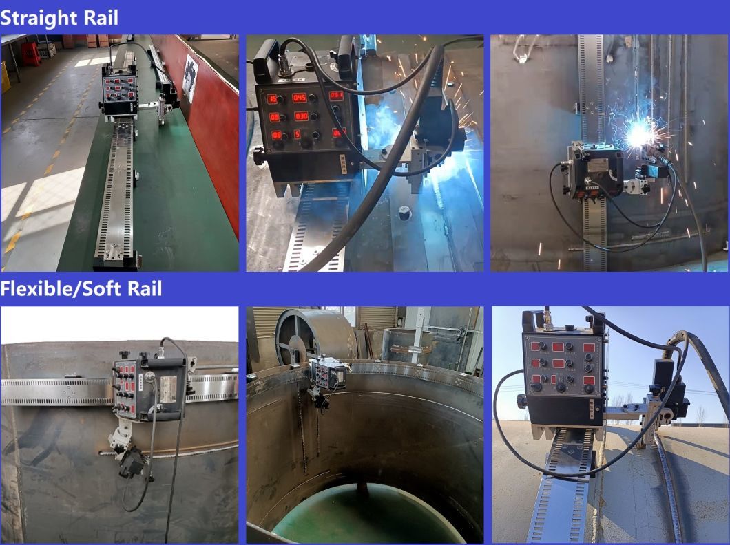 Welding Carriage Welding Equipment Machine with Flexible Rail Tracktor
