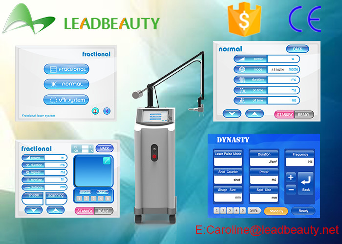 Medical CE Pigment Removal 30W co2 fractional machine with USA Coherent Laser