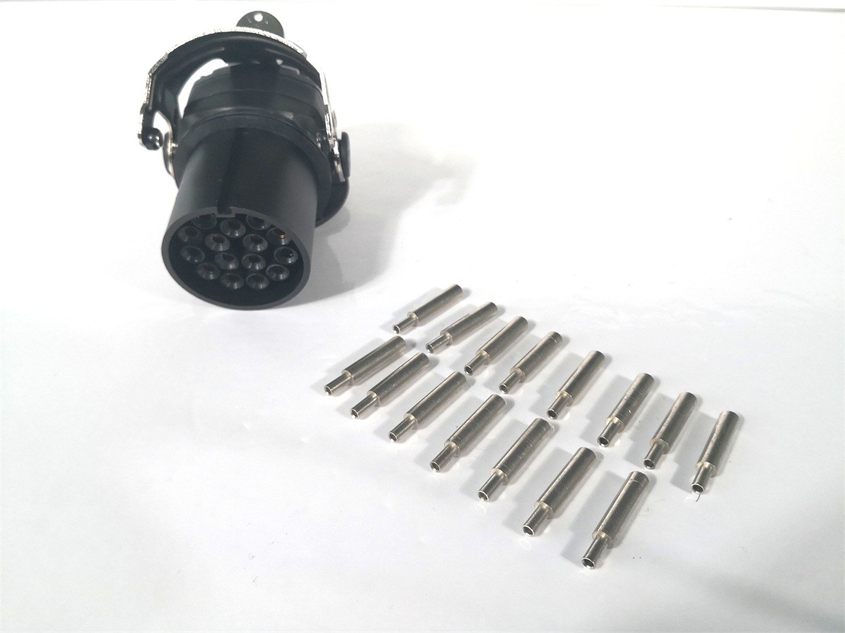 Crimp Type European Trailer Plug Trailer Truck Plug ISO12098 Certification