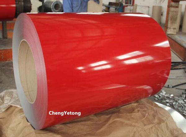 Self Cleaning Galvalume Steel Coil , 0.60MM Exterior Decoration Plain Color