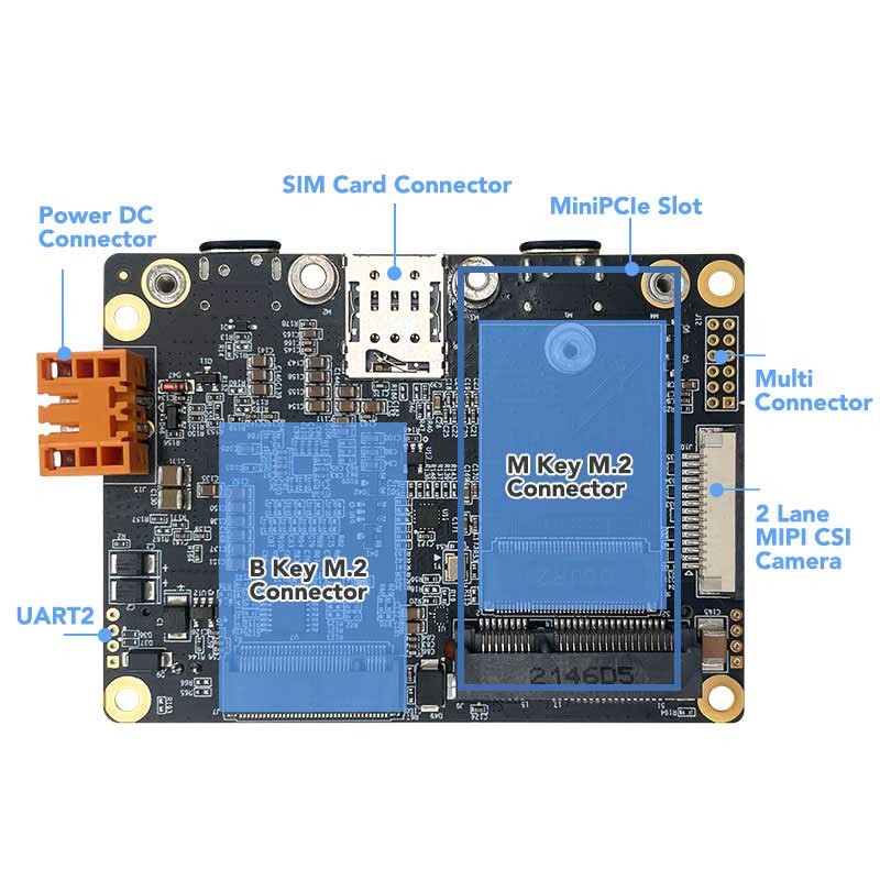UAV Jetson Orin NX 16GB Carrier Board 100 TOPS 900-13767-0000-000