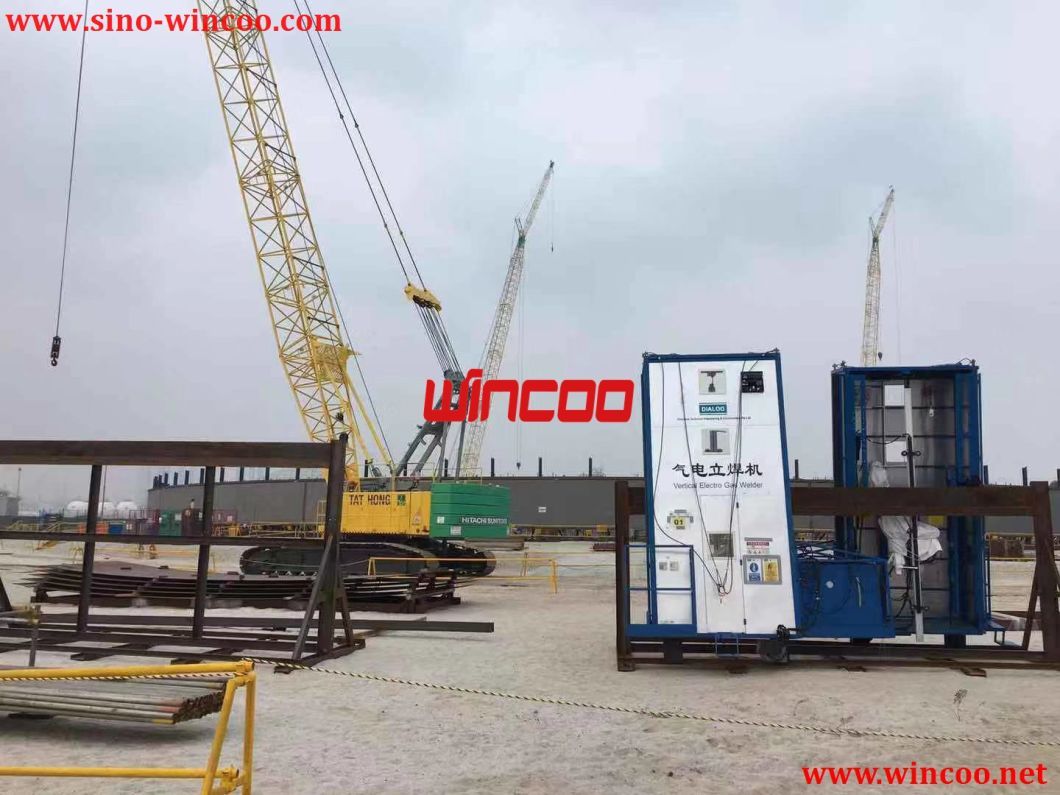 Automatic Tank Welding Machine (EGW) /Tank Seam Welder for Tank Construction Machinery