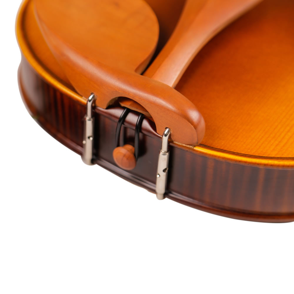 Professional golden yellow natural flame maple handmade violin VA-303 caterina middle grade Handmade violin
