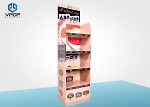 Advertising POP Corrugated Retail Store Drinking/ Food Shelf Display Stand