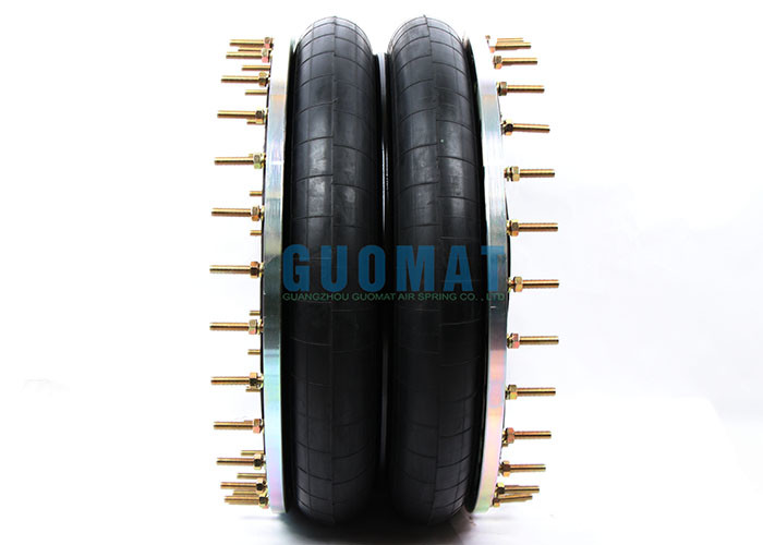 262mm Design Height Flange Connection Air Suspension Spring For Vibratory Conveyors