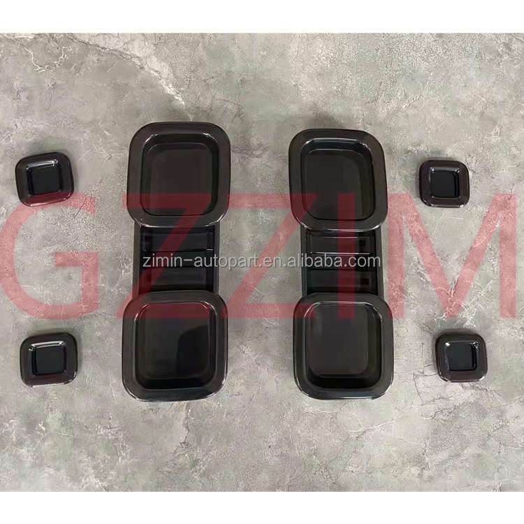 Land Rover Defender 2022 Rear Light Trim Cover Protector Smoke Tail Lamp Cover
