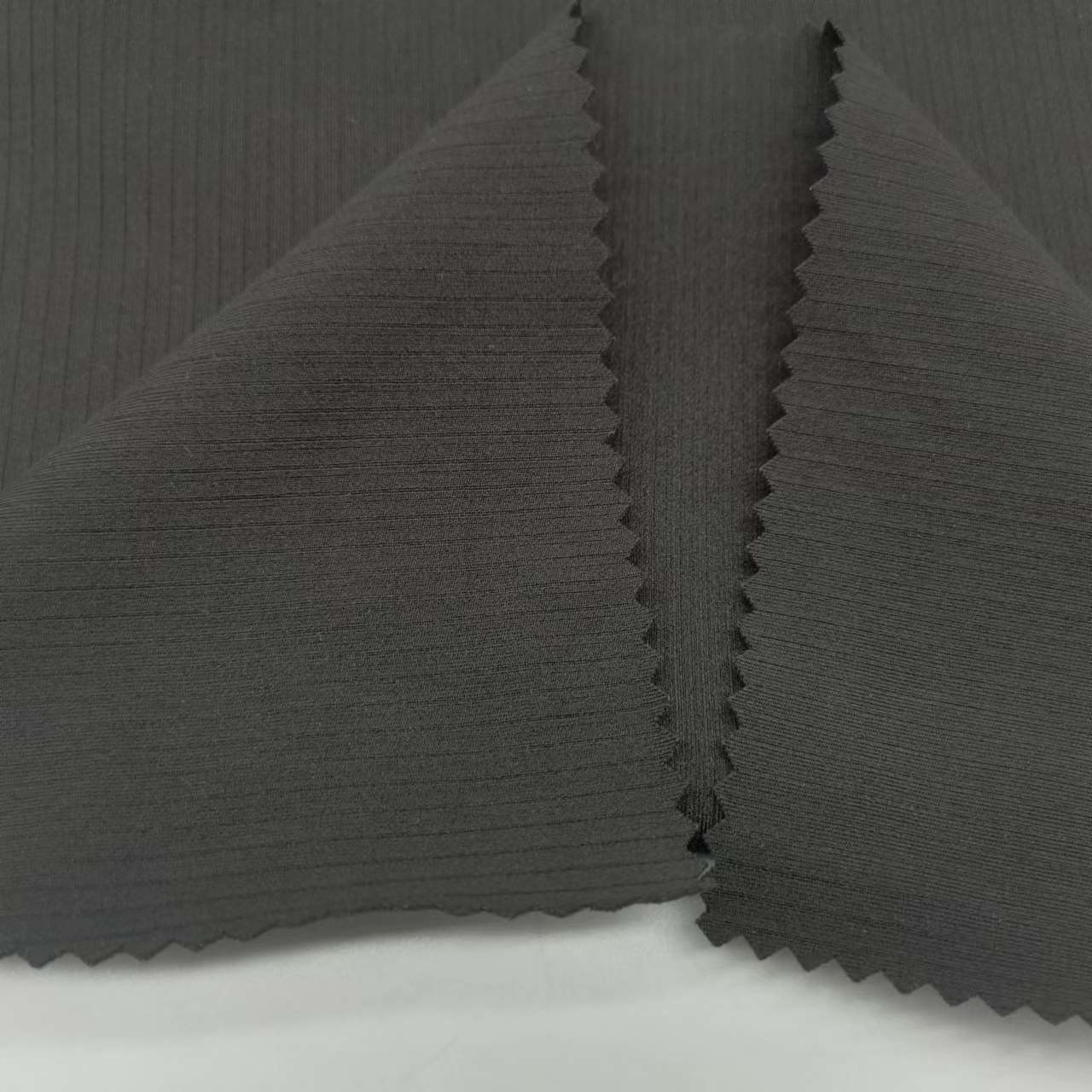 205GSM Breathable Stripe Fabric Uv Proof 140D 20D 76% Nylon 24% Spandex