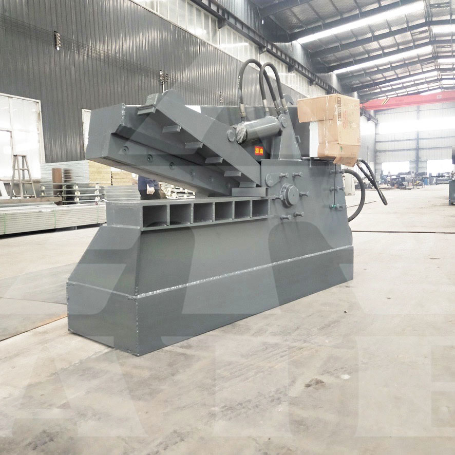 2500KG/H-4500KG/H Hydraulic Alligator Shear Scrap Iron Cutting Alligator Metal Shear