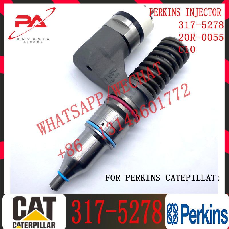 Diesel Fuel Common Rail Injector 20R-0055 20R0055 3175278 For C-A-T Excavator 140H C10 C12