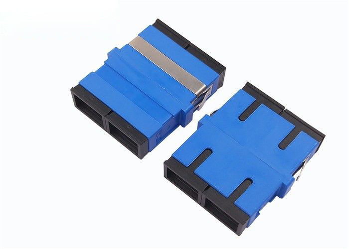IEC Standard Fiber Optic SC to SC Adapter Duplex with Ceramic Sleeve without flange Suppliers