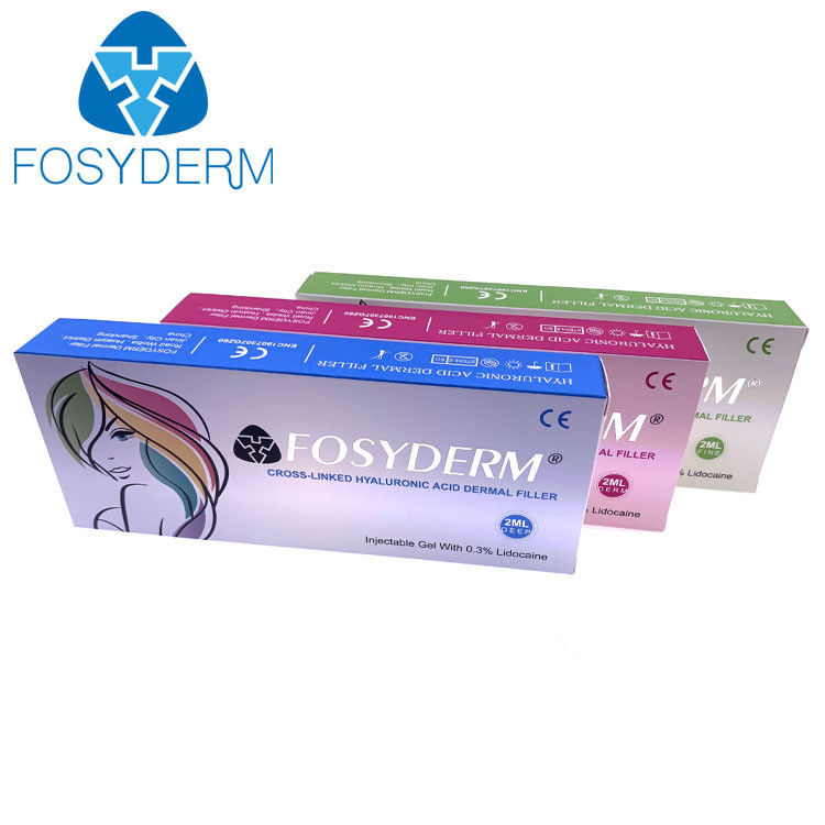 Fosyderm Dermal Filler Hyaluronic Acid Injection 24mg/ml HA For Lips CE