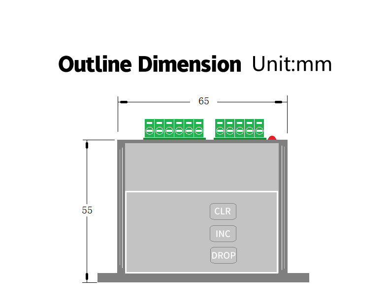 Delta Control Summing Junction Box Elevator Lifting Weighing Overload Controller RS485 Load Cell