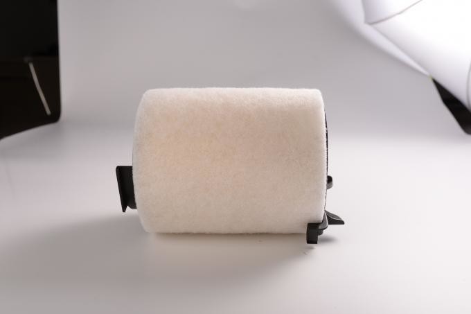 Breathable Spunlace Non Woven Fabric Roll , Soft Viscose Fabric For Invisible Mask