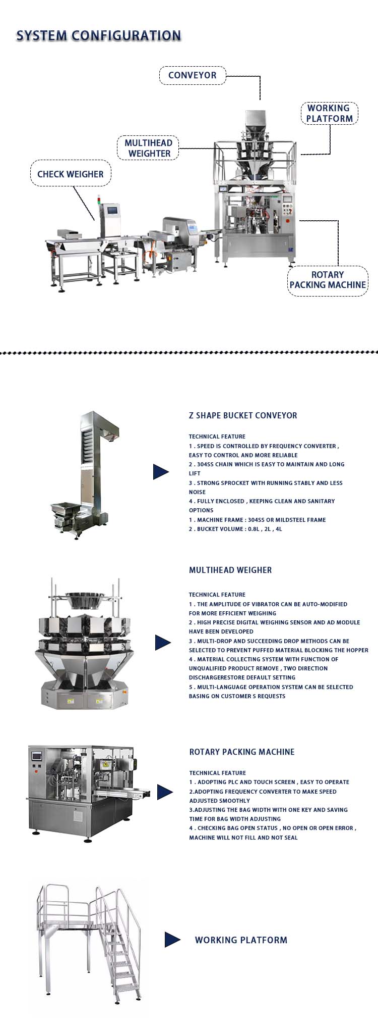 Full Automatic Chips Rotary Filling Machine Pouch Type