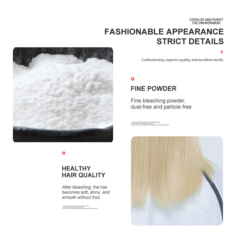 Professional Grade Bleaching Powder for Hair Color Lightening