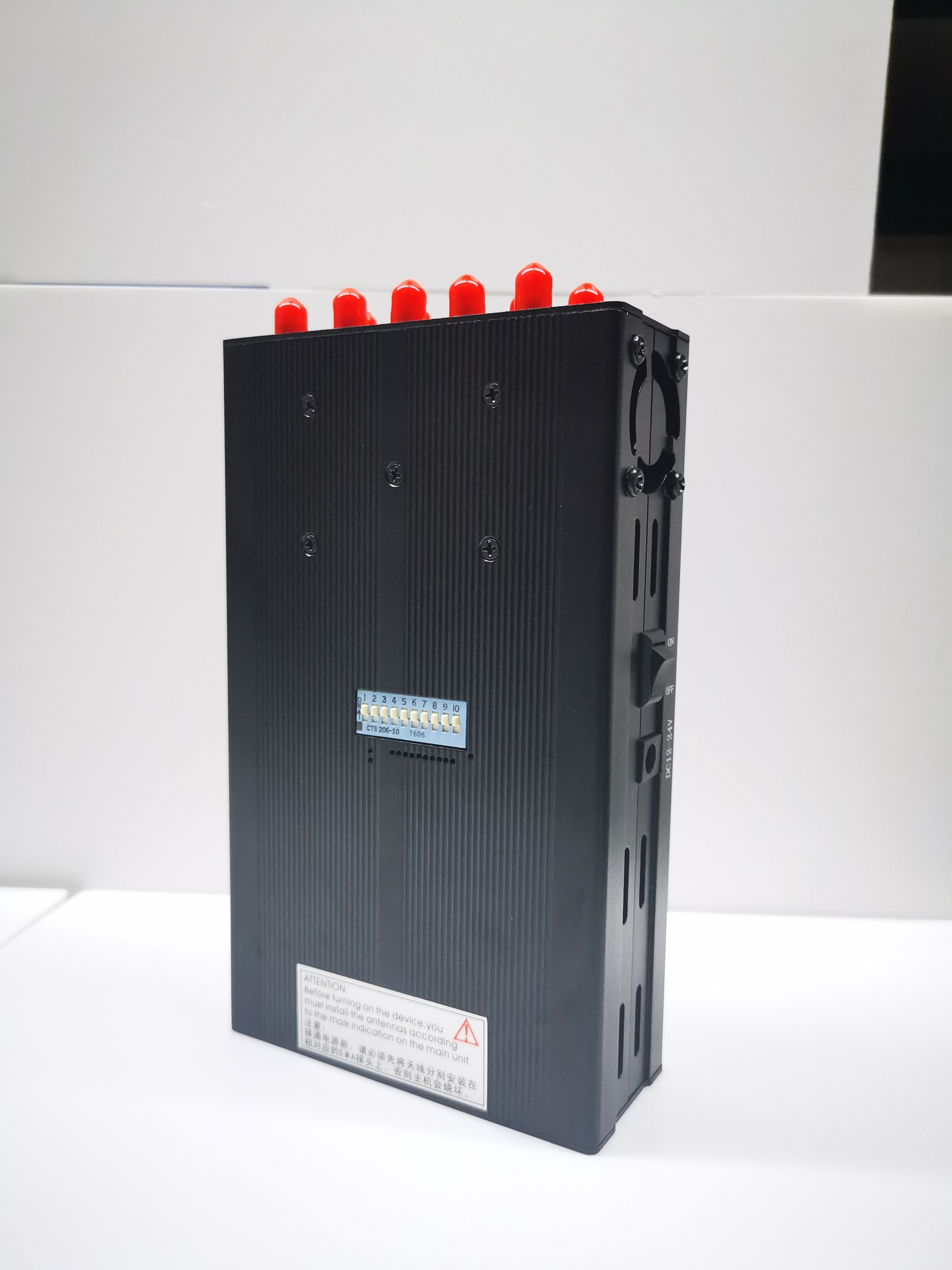 2g 3g 4G 5g GPS mobile phone shielding jammer 700 850 450 900 1800 1700 2100 MHz handheld mobile phoneWiFi Signal Jammer