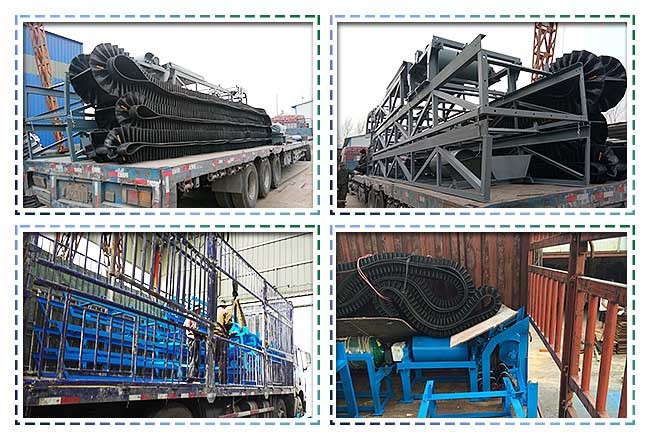 Pulley Drive Sidewall Belt Conveyor