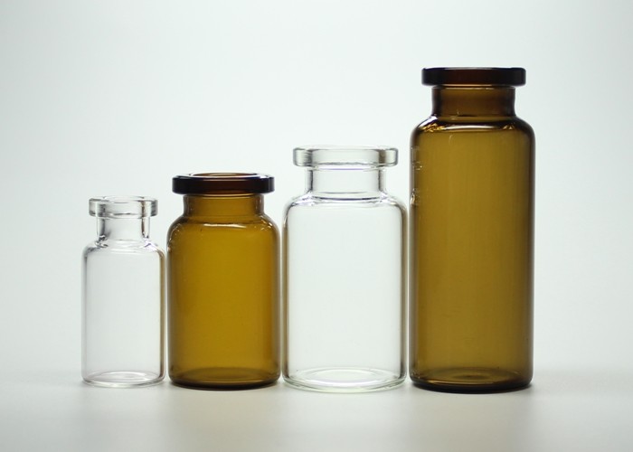 Empty Injection Medicinal Glass Vials Crimp Top and Screw Top Vial