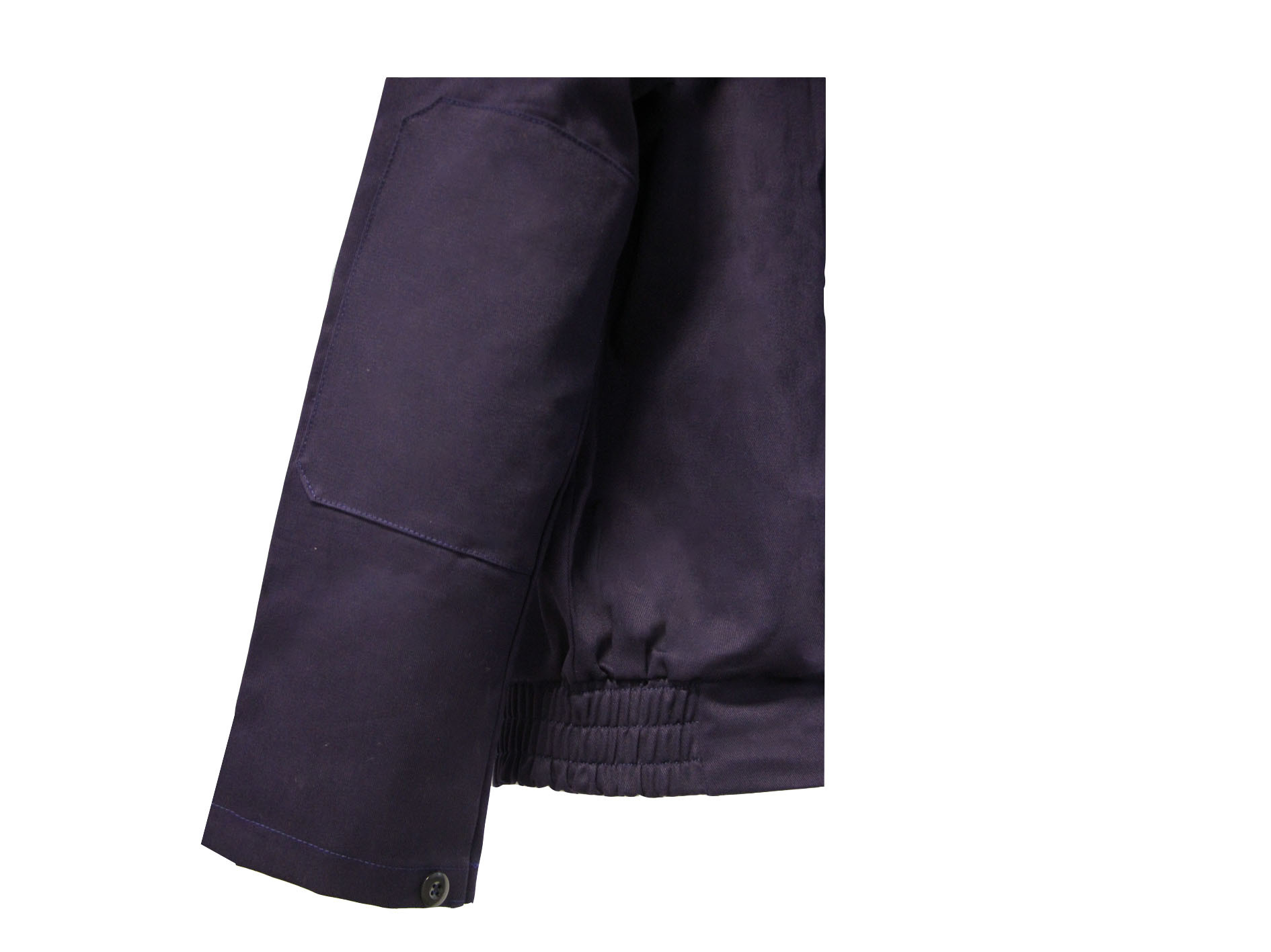 Flame Retardant Twill 3/1 Lapels Front Chest Navy Work Uniform
