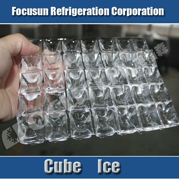 2024 Retail Industrial Cube Ice Machine with R404a/R22 Refrigerant from Top Ranking