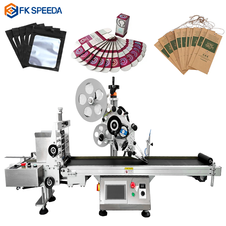 Direct Supply Desktop High Speed Labeling Machine with Automatic Feeder and Applicator