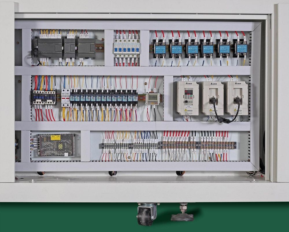 1600mm 1100KG Hot Air SMT Soler Reflow Oven / 6 Zones Reflow Oven Profiler For PCB Mounting Machine