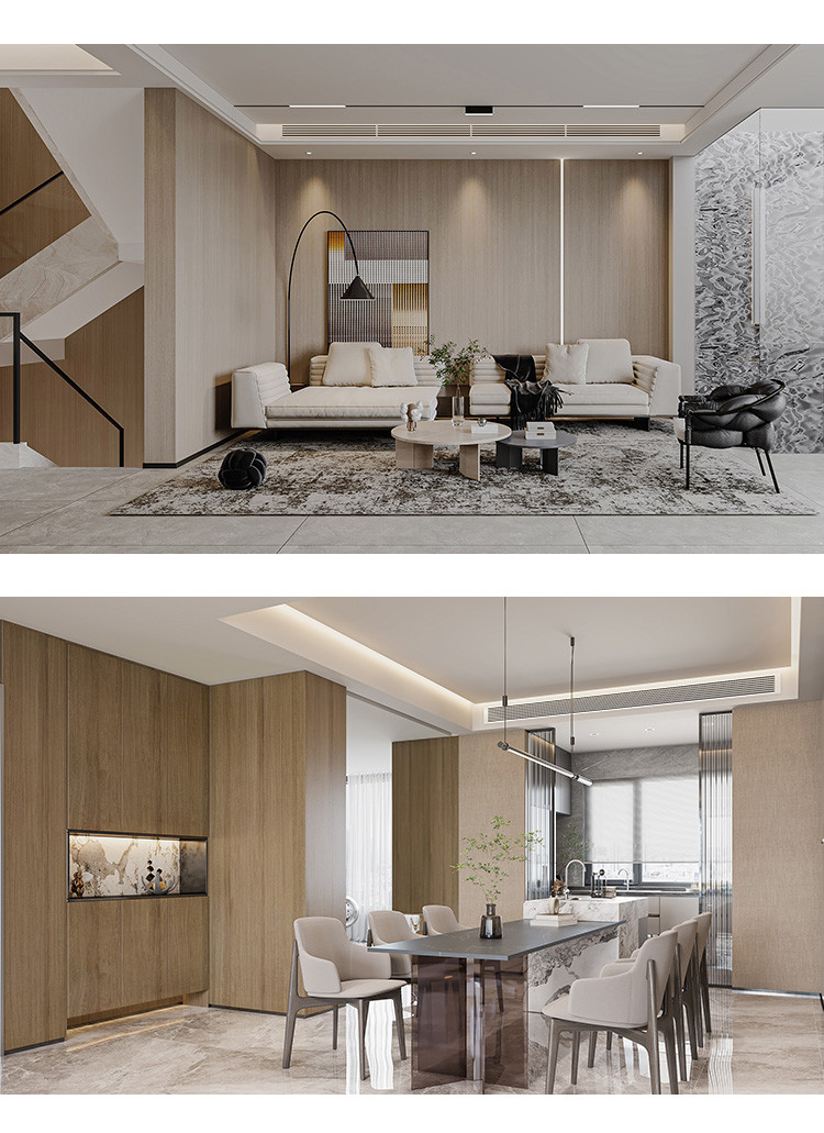PVC Wall Panel Hot Sale 1220*2440*5/8mm Flame Retardant Bamboo Charcoal Wood Eco-Friendly PVC Marble Wall Panel Indoor Decorative Panel Ceiling For