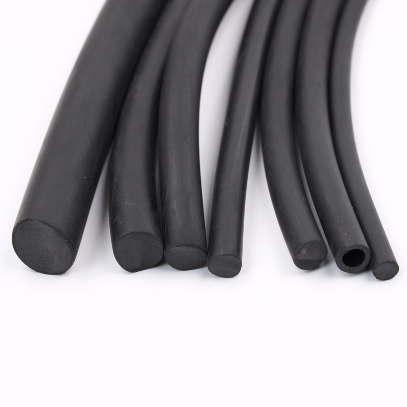 Extruded White Silicone Rubber Sponge Strip for Closed Cell Circular Foam Backer Rod Seal