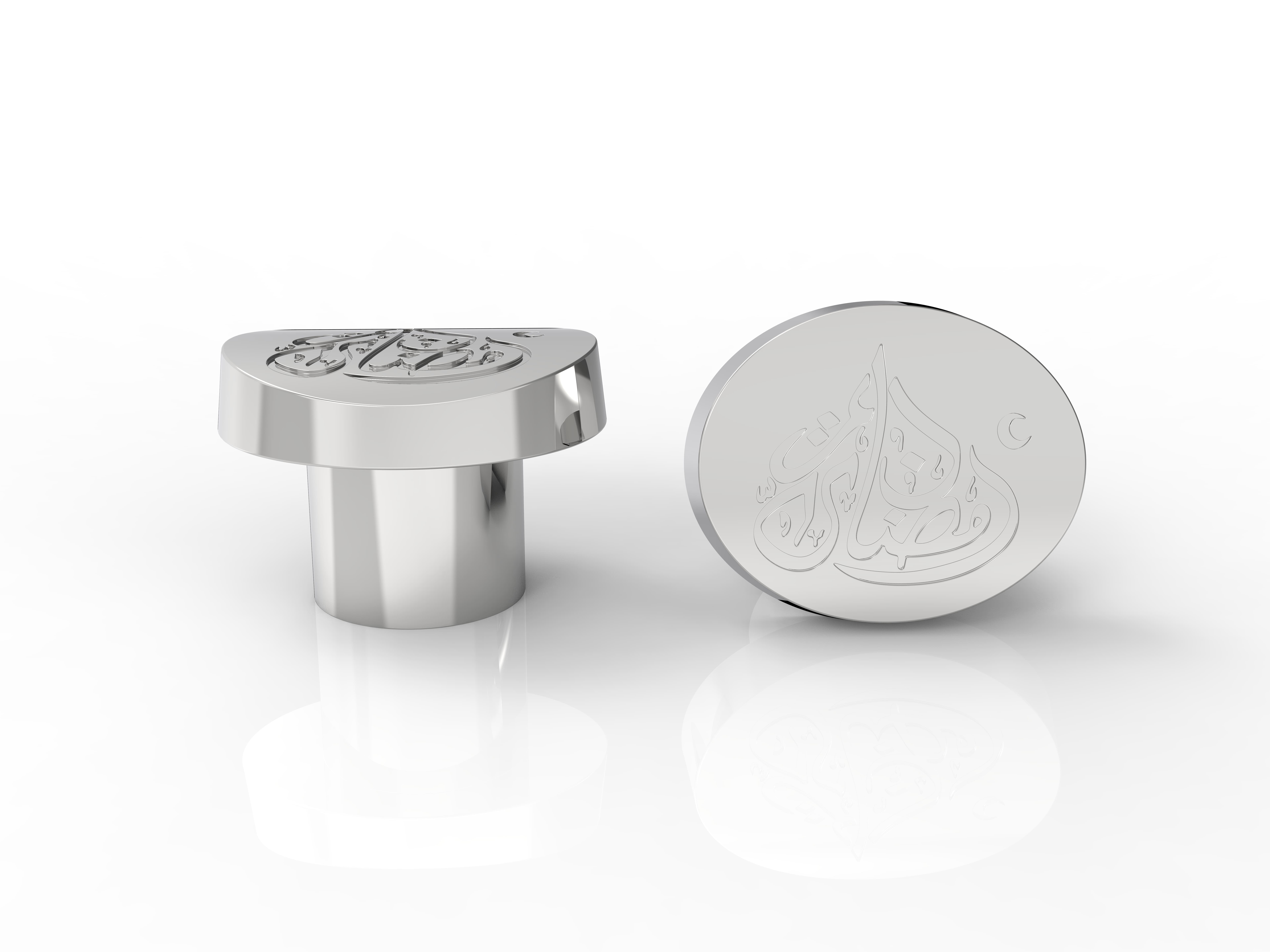 Shiny Gold Customied Own Logo Zamak Perfume Caps Zinc Perfume Bottle Caps