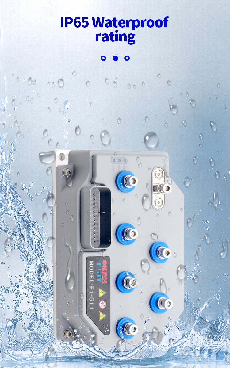 48V DC Servo Motors Forklift Motor Controller 1.5KW To 2.5KW Supporting Incremental For Wide Temperature Range