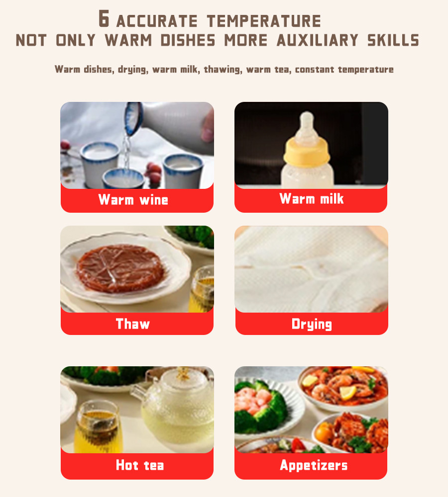 Effortless Temperature Setting Chopping Board for Perfectly Warm Dishes