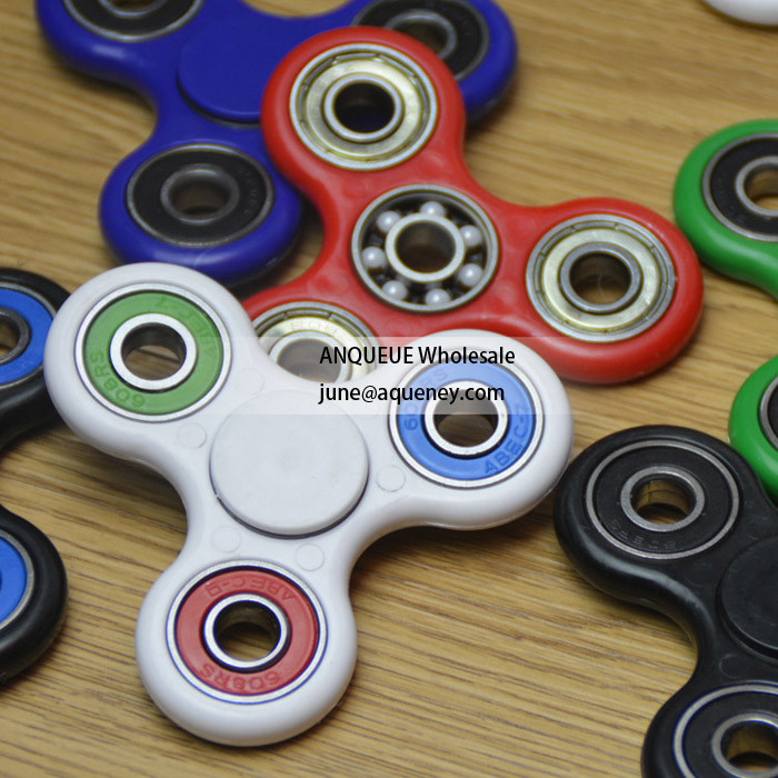 Wholesale Torqbar finger spinner Pepyakka hand spinner Plastic 4 Bearings fidget spinner from ANQUEUE