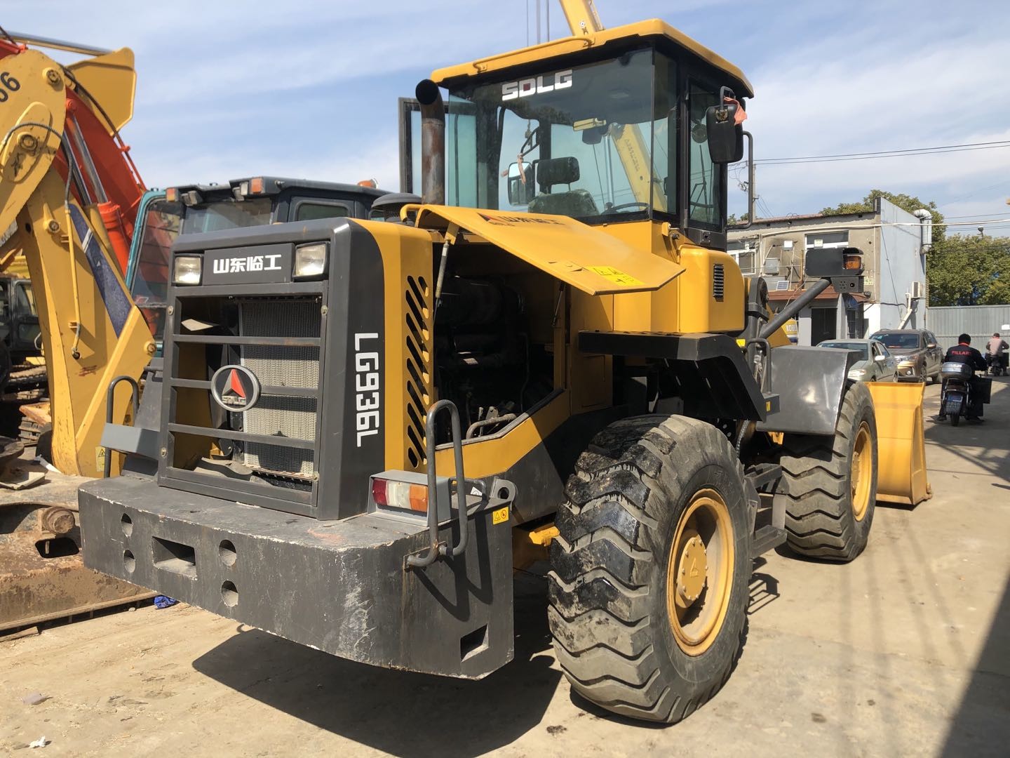 162kw 2018 Year SDLG LG936 3t Bucket Used Payloaders