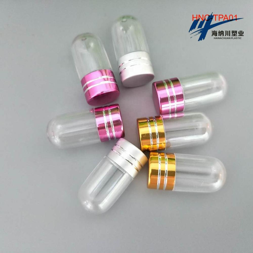 ISO9001 14mm Empty Plastic Pill Bottles For Single Capsule