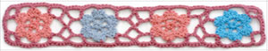 Long Vintage Cotton White Crochet Scallop Pattern Lace Trim DIY Embroidered Sewing Stretch