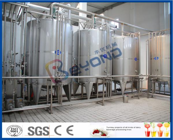 2000LPH thick texture greek Yogurt Making Equipment , 150 - 600kw Industrial