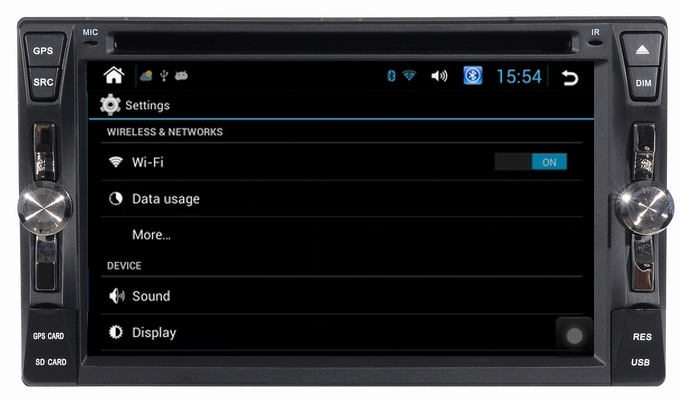 Ouchuangbo car DVD multimedia gps radio android 4.2 OS suport 4 core 1024*600 HD screen